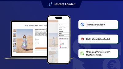 Instant Loader Performance - Lightning-fast currency conversion with smooth loading transitions and optimal user experience