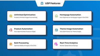 Image Optimizer Dashboard - One-click optimization for lightning-fast stores