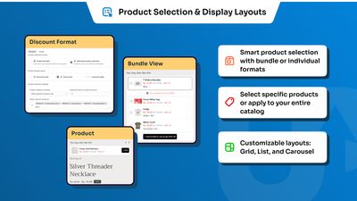 Display Layouts - Multiple layouts for product sections