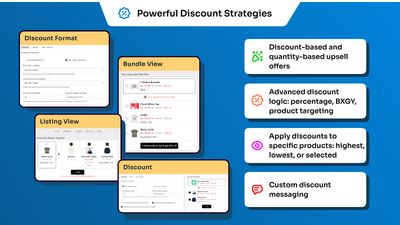 Discount Strategies - Powerful buy X get Y and bundle offers
