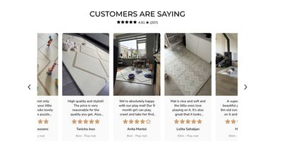 Customer Reviews - Social Proof Section