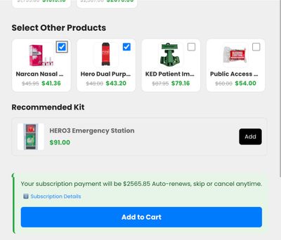 Dynamic Product Recommendations Interface