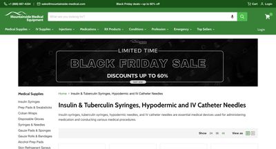 Collection Page with Black Friday Sale Tags