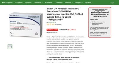 RX Product Page with License Gate & Discount